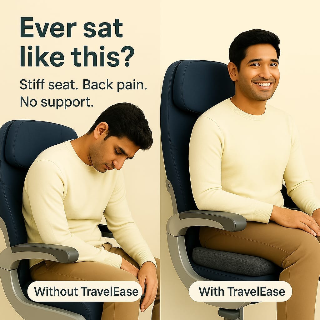 TravelEase Travel Seat Cushion