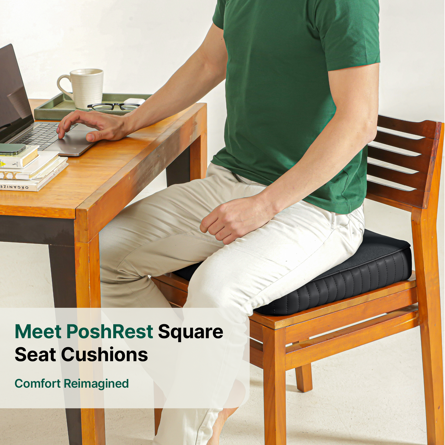 PoshRest Square Seat Pads