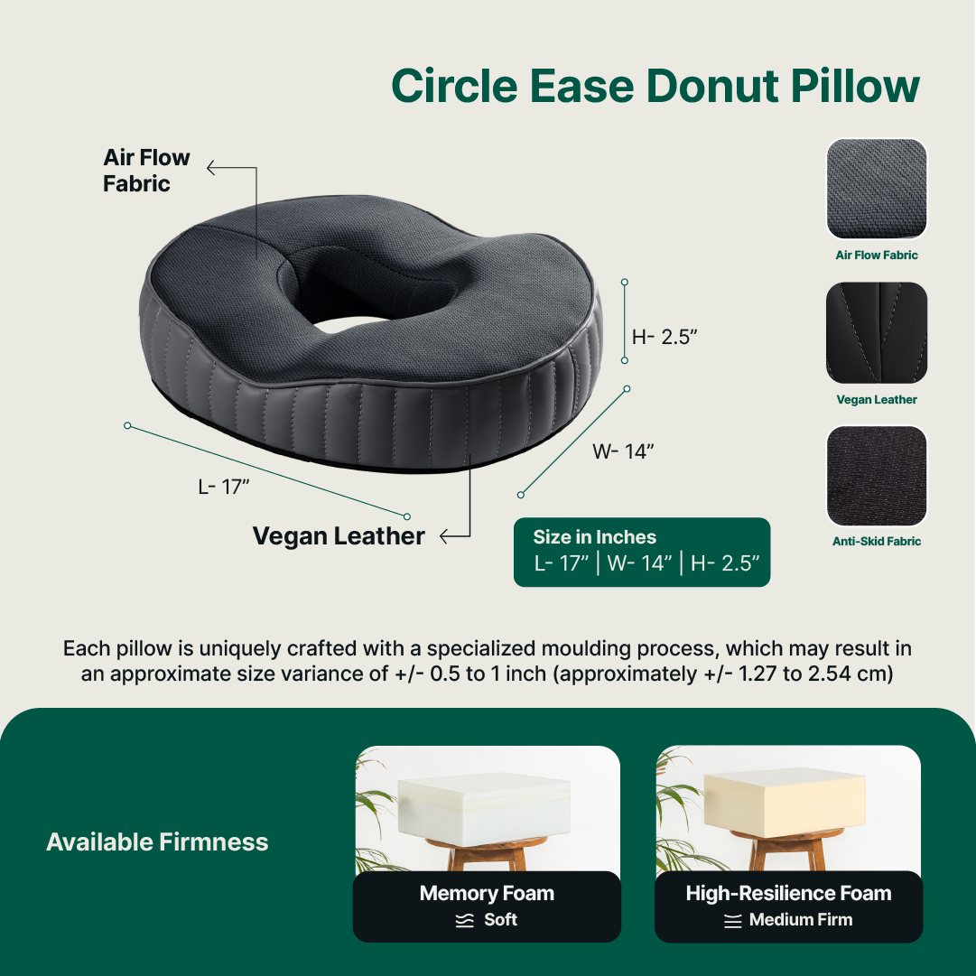 Circle Ease Donut Pillow
