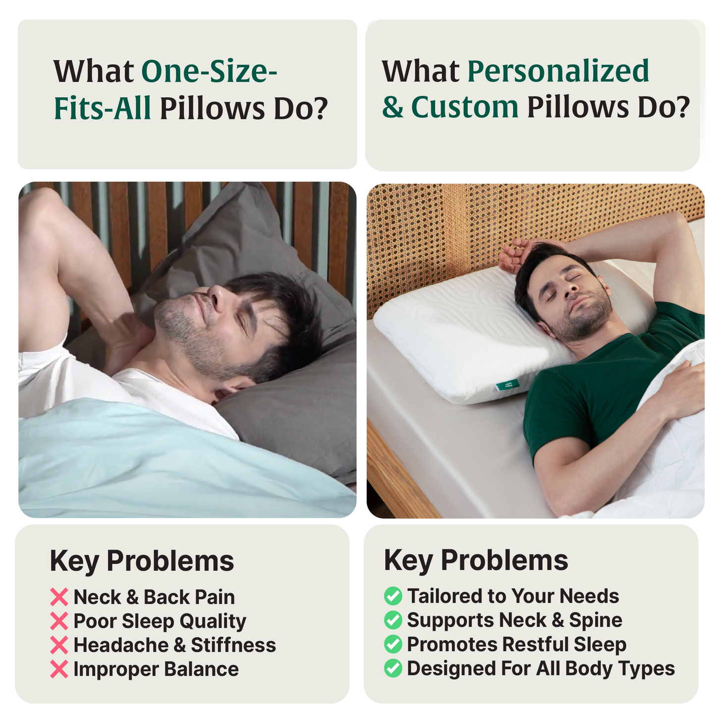 Original Pillow- Creamy Calm