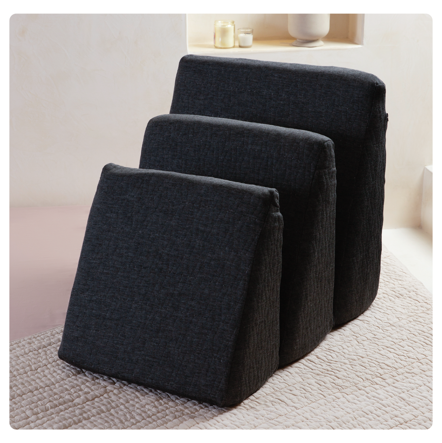 Original Cooling Gel Memory Foam Wedge Pillow - Soft