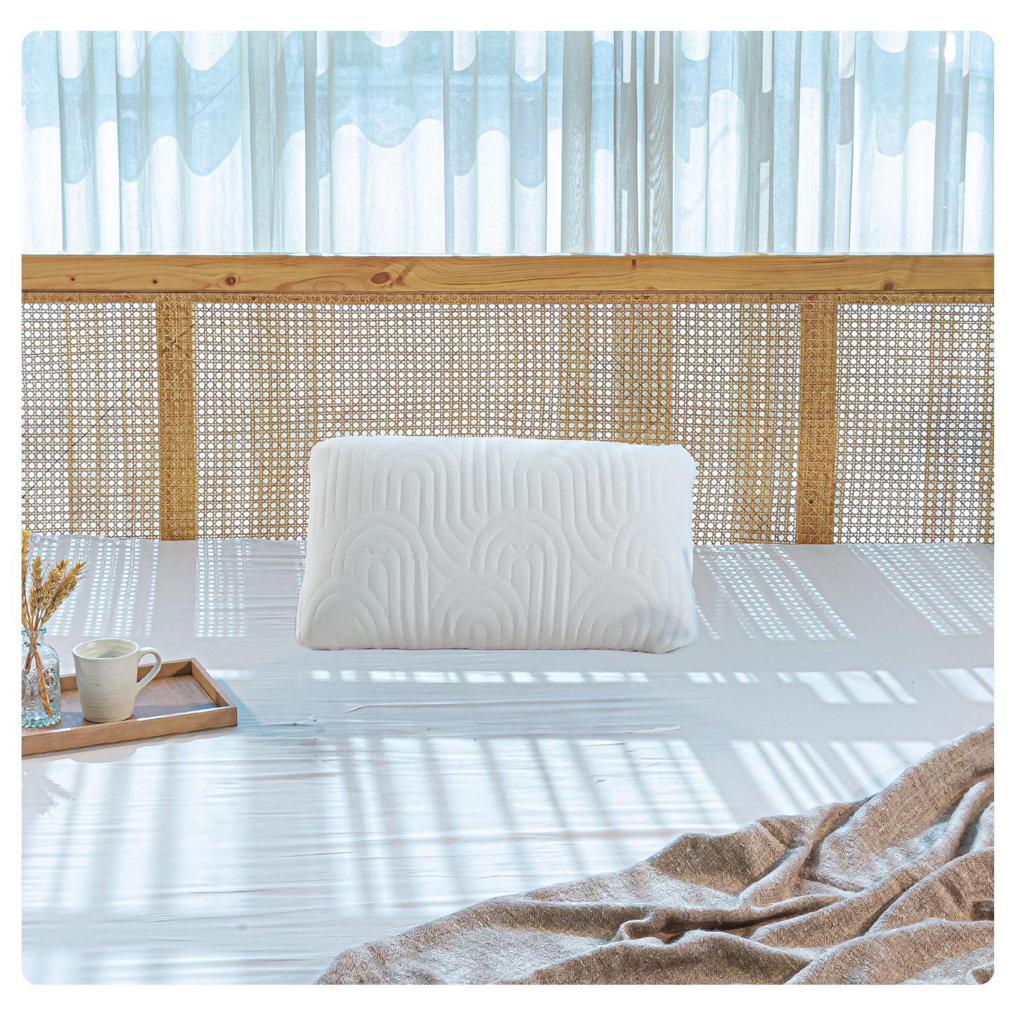 Relax Rectangular Memory Foam Throw Pillow