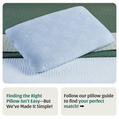 Original Pillow- Misty Blue Hush
